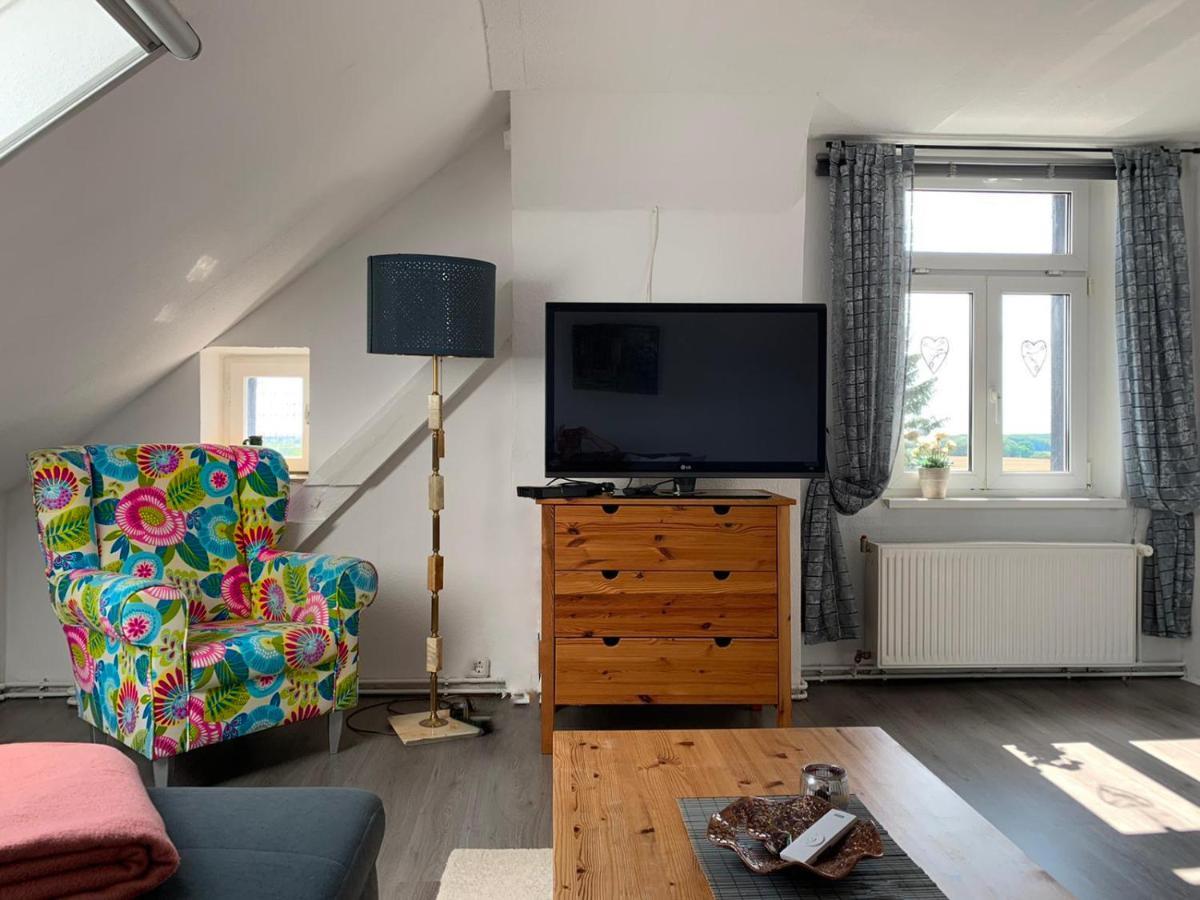 Vierseitenhof Hasenfelde - Ferienwohnung Feldblick Steinhofel Exteriör bild